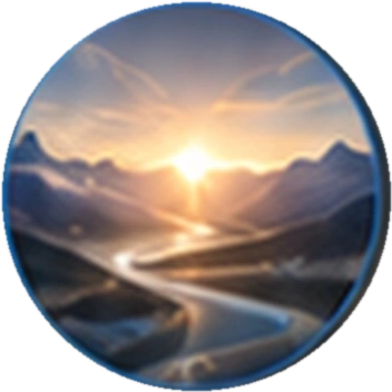 Momentum circular artwork